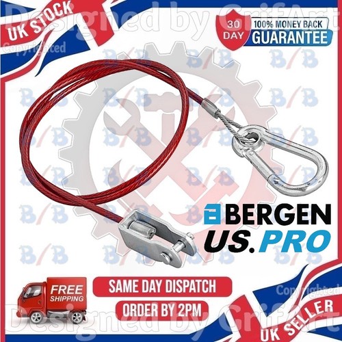 Red breakaway safety cable - red,