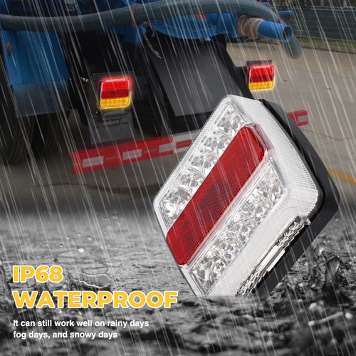 12v led rear tail - 2x,