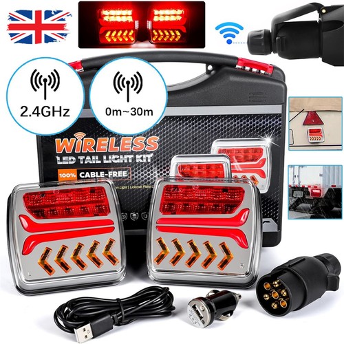Wireless led rear tail lights - rear,