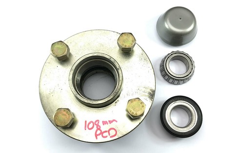 Trailer braked hub - trailer, 108mm