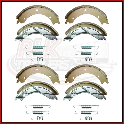 Twin axle set brake shoes - brake,