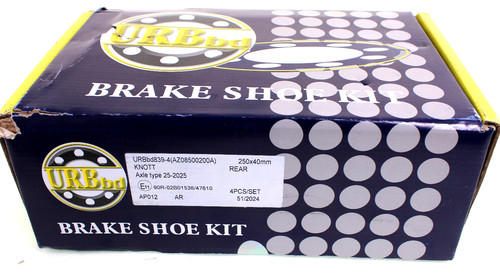 Knott 250 brake shoe set - brake,