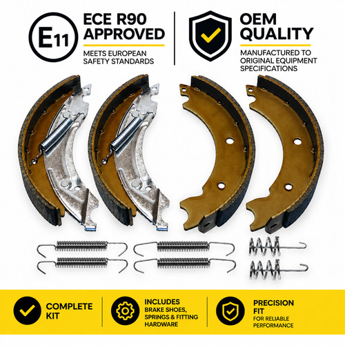 Knott brake shoes 200x50mm - knott,